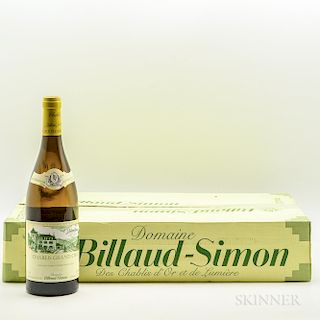Billaud Simon Les Clos 2013, 6 bottles (oc)