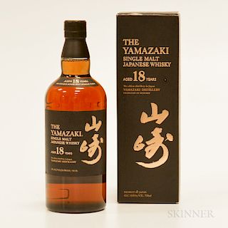 Yamazaki 18 Years Old, 1 750ml bottle (oc)