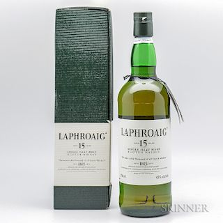 Laphroaig 15 Years Old, 1 750ml bottle (oc)