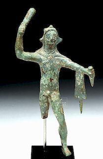 Etruscan Bronze Statuette of Hercules, ex-Mildenberg