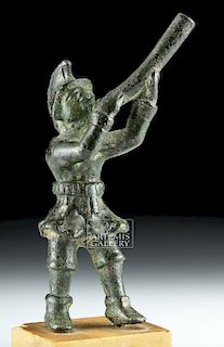 Gallo-Roman Bronze Soldier / Military Buccinator