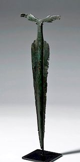 Rare Caspian Sea Bronze Sword, ex-Harmer Rooke