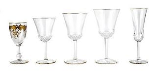 A Group of St. Louis Crystal Stemware,