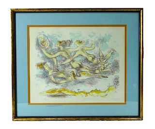 Chaim Gross "Summer Time" L/E Signed Lithograph