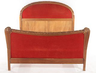 FULL SIZE FRENCH ART DECO BED C.1935