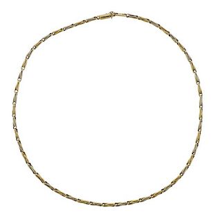 Cartier 18K Gold Chain Necklace 