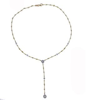 Roberto Coin 18k Gold Diamond Necklace 
