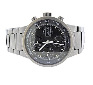 IWC Titanium Day Date Chronograph Automatic Watch 3707 9277