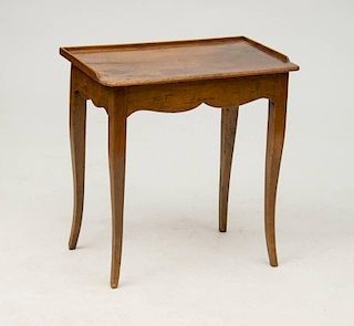 LOUIS XV PROVINCIAL FRUITWOOD SIDE TABLE