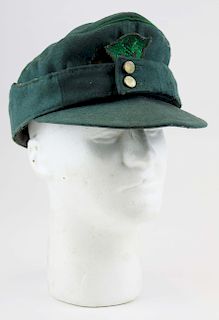WWII German M43 Police field cap