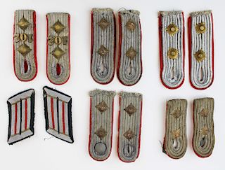 WWI Austrian shoulder bars & collar patches