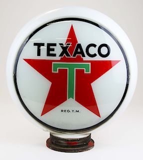 Original Texaco gas pump globe 