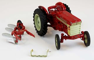 Eska IH 240 Utility die cast tractor & plow