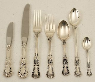 82 TOW, 84 PCS. OF STERLING FLATWARE "BUTTERCUP" BY GORHAM
