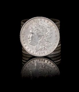 A Group of Twelve United States 1888 Morgan Silver Dollar Coins