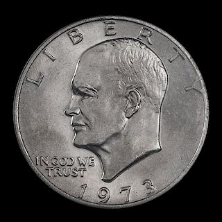 A United States 1973 Eisenhower $1 Coin