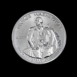 A United States 1982-D George Washington Commemorative 50c Coin