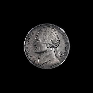 A United States 1958 Jefferson 5c Coin