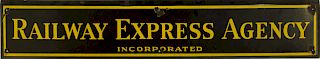 Railway Express Agency Inc sign