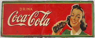 Drink Coca-Cola litho sign
