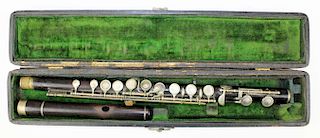 C Conn wooden flute