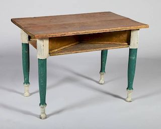 AMERICAN PAINTED TACK TABLE