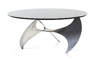 Knut Hesterberg, (German), Ronald Schmitt, c. 1960 Propeller coffee table