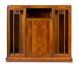 Louis Majorelle, (French, 1859-1926), Seaweed cabinet