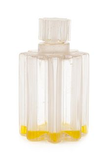 Rene Lalique, (French, 1860-1945), perfume bottle for Lucien-Lelong, c. 1930