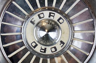 10 vintage Ford Hubcaps for Fairlane, Falcon