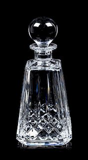 A Waterford Decanter Height 9 5/8 inches.