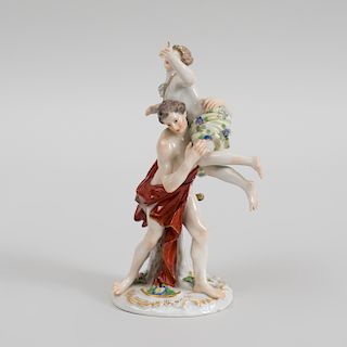 Meissen Porcelain Figure Group The Rape of Persephone