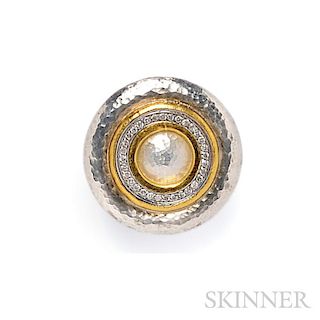 Sterling Silver and Gold Ring, Gurhan