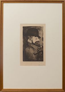 Charles Maurin (1856-1913): Portrait de Toulouse-Lautrec