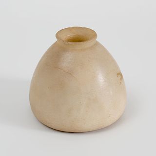 Ancient Alabaster Oil Jar