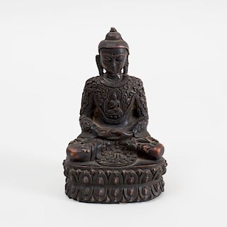 Southeast Asian Composition Figure of Buddha
