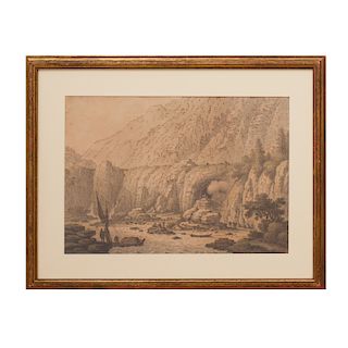 Johann Muntz (1727-1798): Mountainous Landscape 