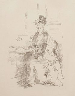 James Abbot McNeill Whistler (1834-1903): La Jolie New Yorkaise