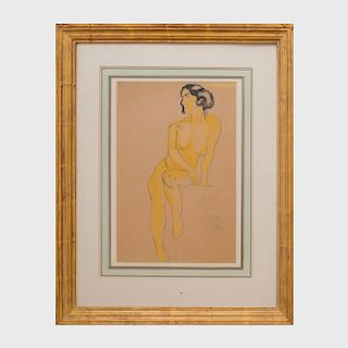 Richard Hayley Lever (1876-1958): Nude