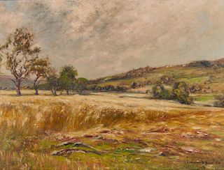 EDWARD GAY, (American, 1837-1928), Pastoral Landscape