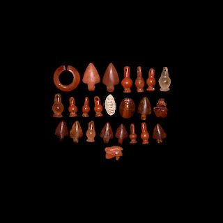 Egyptian Carved Amulet Collection