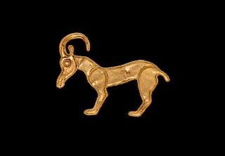 Scythian Gold Ibex Appliqué
