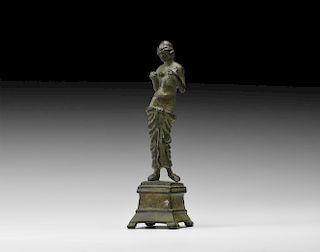 Roman Draped Venus Statuette