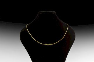 Roman Gold Necklace Chain