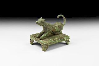 Roman Dog Figurine