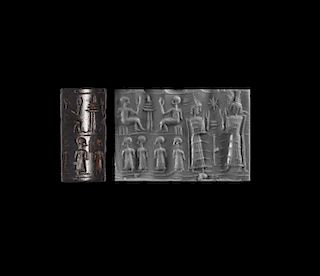 Cylinder Seal with Goddesses