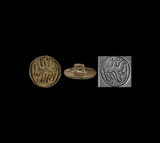Western Asiatic Stamp Seal with Animal