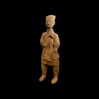 Large Chinese Large Han Soldier Figurine
