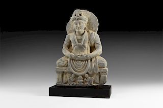 Gandharan Buddha Statuette