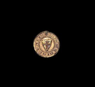 Anglo-Irish ' Burgh Family' Heraldic Pendant